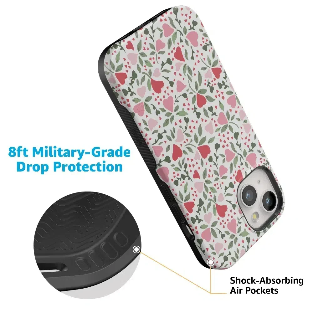 Vines of Love | Floral Heart Case