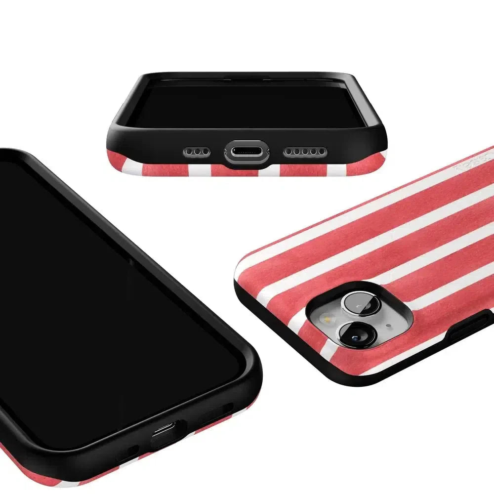 East Coast Summer | Red Stripes Case