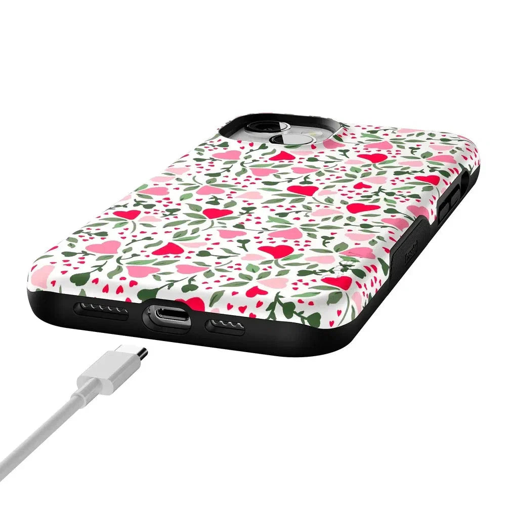 Vines of Love | Floral Heart Case