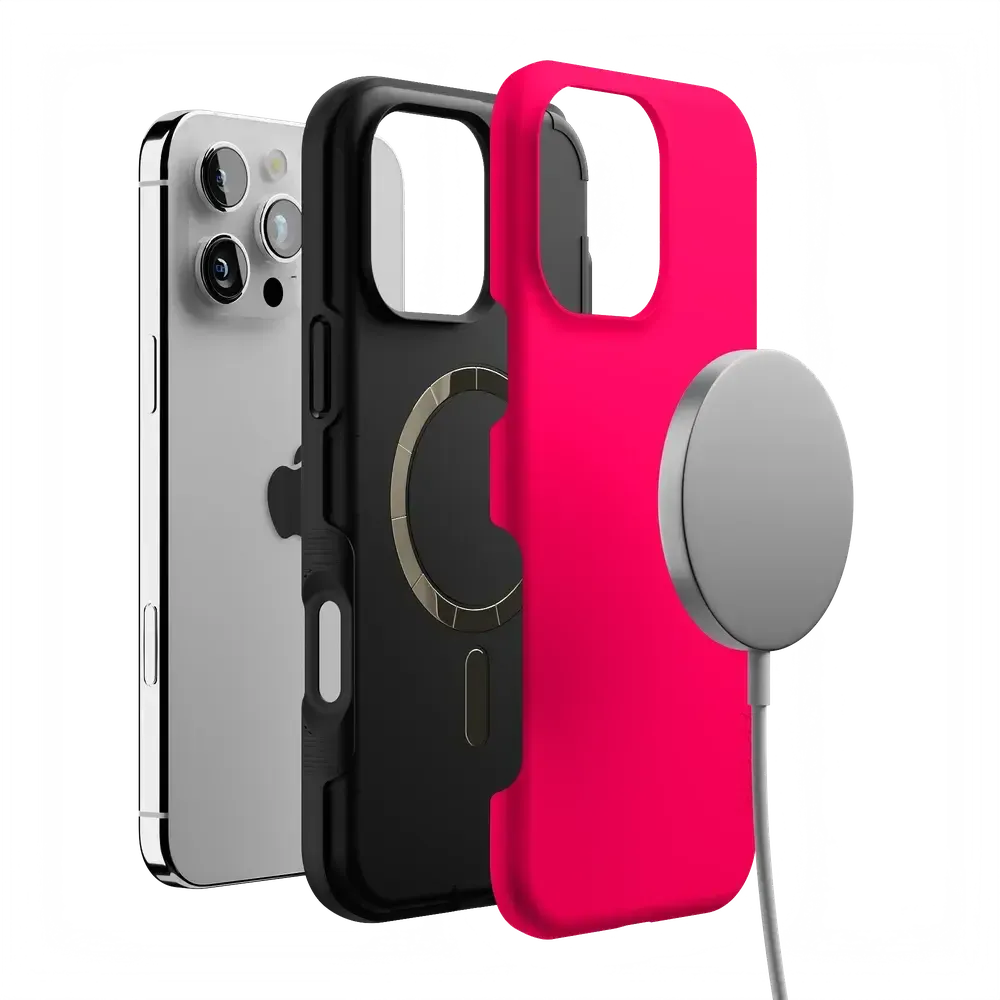 Think Pink | Solid Neon Pink Case
