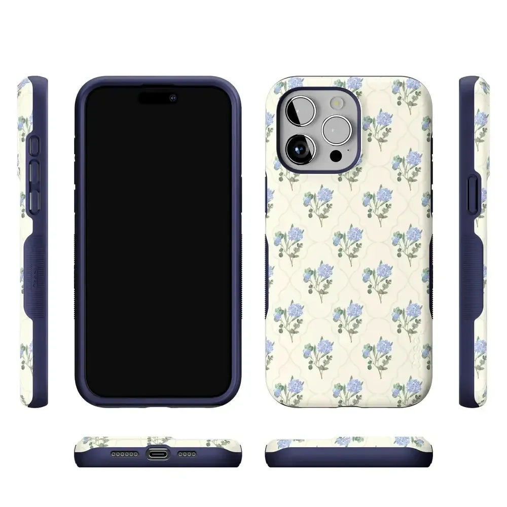 Vintage Garden | Blue Hydrangea Case